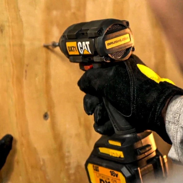 CAT DX71.2 18Volt 4.0Ah Li-ion Çift Akülü 215Nm Kömürsüz Profesyonel Şarjlı Darbeli Tornavida - 9