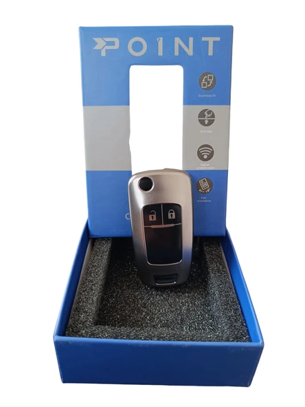 Opel Astra J Anahtar Uyumlu Silikon Oto Anahtar Kumanda Kabı Kılıf Füme - 3