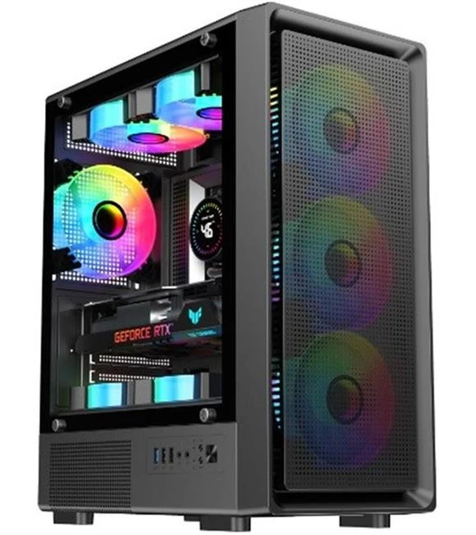 ELBA J-330 Siyah ATX Kasa (PSU yok)