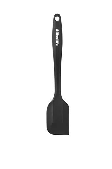Silicolife Büyük ve Küçük Spatula Seti, Isıya Dayanıklı Yanmaz Yapışmaz Silikon Spatula 2’li Set - 5