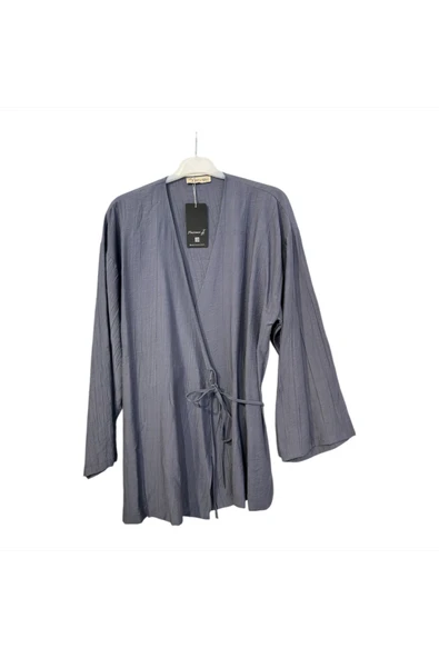 Z-544 ÜSTÜ KİMONO ETEKLİ ÇİLEK İKİLİ TAKIM - 5