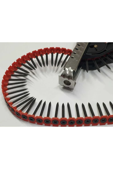 Şeritli Sivri Uçlu Vida 3,5x35 Mm 1000 Adet - 2