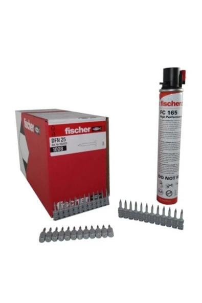 Dfn 25 25mm Çivi & Gaz Dahil ( 1.008 Adet ) Beton Çivi