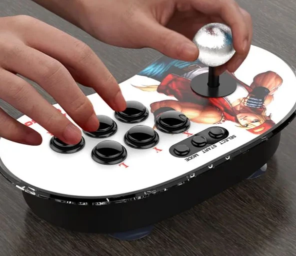 Konsol Plus A16 Arcade Retro Konsol 2 Lİ  Kablosuz 15 000 Oyunlu - 5