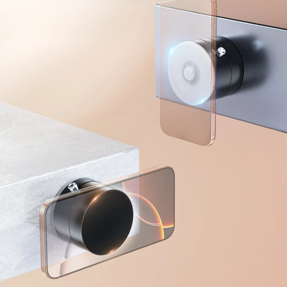 Vakum Özellikli 360 Derece Dönebilen Magnetik Araç içi Telefon Tutucu A2 - 10