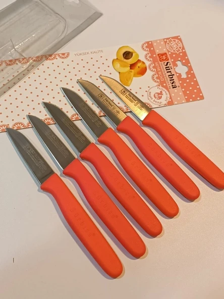 Sürbisa Meyve Takımı Turuncu (6'lı)61007 7.0 cm - 7