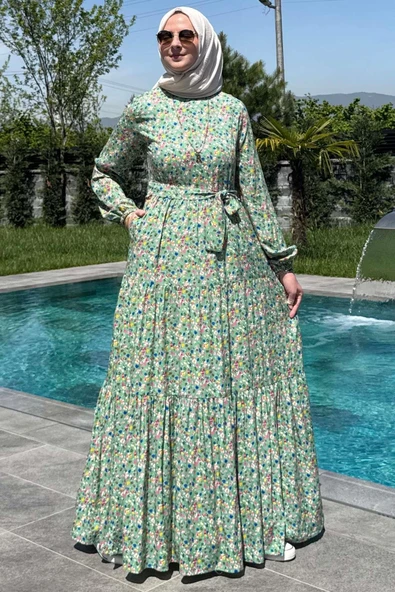 Hale Elbise Yeşil ürün görseli 1