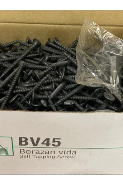BORAZAN ( SİVRİ ) VİDA 45MM BV45MM (1.000 ADET) - 3