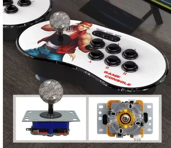 Konsol Plus A16 Arcade Retro Konsol 2 Lİ  Kablosuz 15 000 Oyunlu - 4