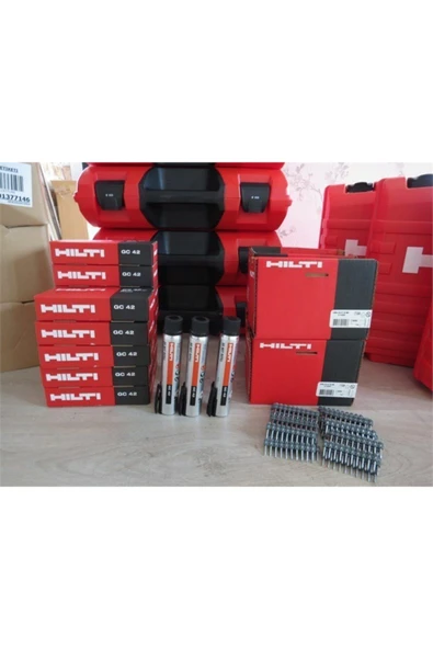 Gazlı Tabanca Çivisi X-c 27mm G3 Mx 27 Mm(1200 Adet)+ Gaz Tüpü (gc 42)