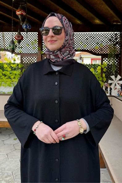 Panço Triko Hırka Siyah - 2