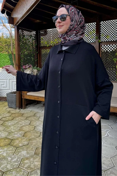 Panço Triko Hırka Siyah - 3