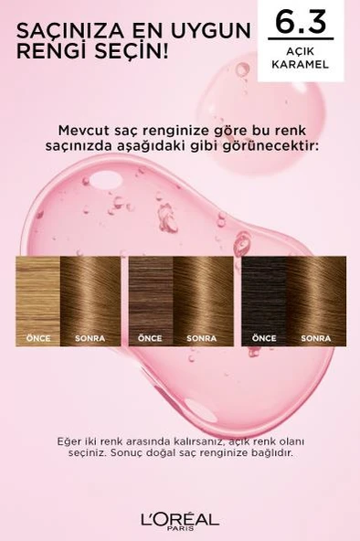 L'Oréal Paris Excellence Creme Saç Boyası 6.30 Açık Karamel - 6