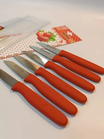 Sürbisa Meyve Takımı Kırmızı (6'lı)61007 7.0 cm - Resim 2