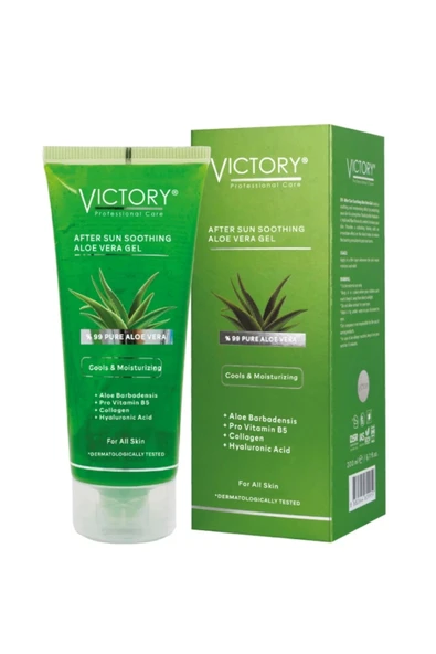 Victory Güneş Sonrası Ferahlatıcı Yatıştırıcı Aloe Vera Jel 200 ML