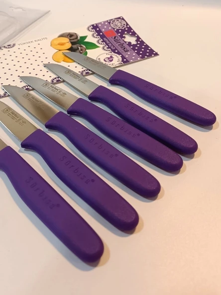 Sürbisa Meyve Takımı Mor (6'lı)61007 7.0 cm ürün görseli