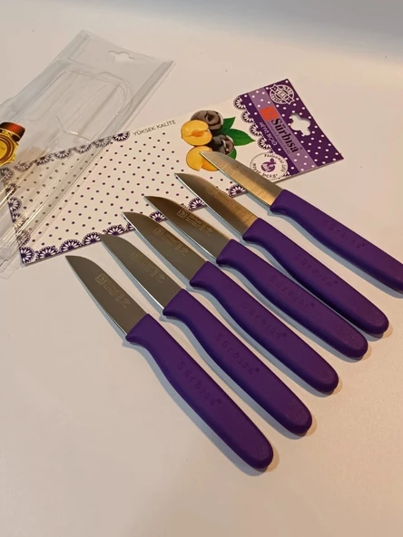 Sürbisa Meyve Takımı Mor (6'lı)61007 7.0 cm - Resim 2