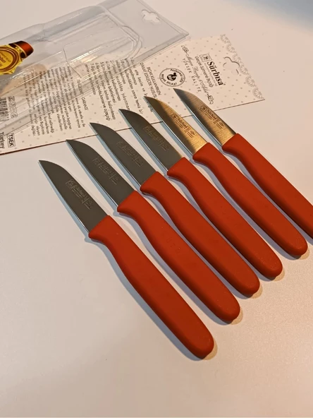 Sürbisa Meyve Takımı Kırmızı (6'lı)61007 7.0 cm - Resim 5