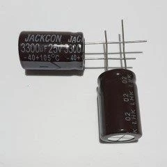 3300 MF 25 V CON