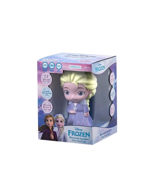 Volkano Disney frozen Bluetooth Hoparlör Işıklı hoparlör