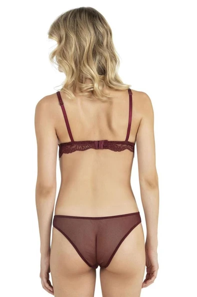 Fabony Bayan Dantelli Bralet Sütyen Külot Takımı 4240 - 2