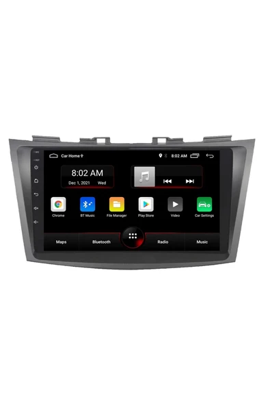 EXVOL TOYOTA AVENSİS ANDROİD MULTİMEDYA 2008-2016 9 İNC IPS HD EKRAN 4GB/64GB CARPLAYLİ + KAMERA HEDİYELİ