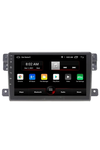 EXVOL Suziki Grand Vitara 2005-2014 Android Multimedya Carplay 9 Inc Hd Ips Ekran 2/32gb Kamera Hediyeli - 2