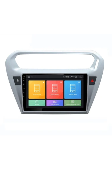 EXVOL PEUGEOT 301 MULTİMEDYA CARPLAY HD 9 İNC IPS EKRAN 4GB/64GB ANDROİD 12 PARK KAMERASI HEDİYELİ - Resim 8
