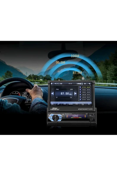 EXVOL İNDASH 7 İNC DOUBLE TEYP 3 USB GİRİŞLİ DOKUMATİK 1080P HD + KAMERA HEDİYELİ - Resim 3