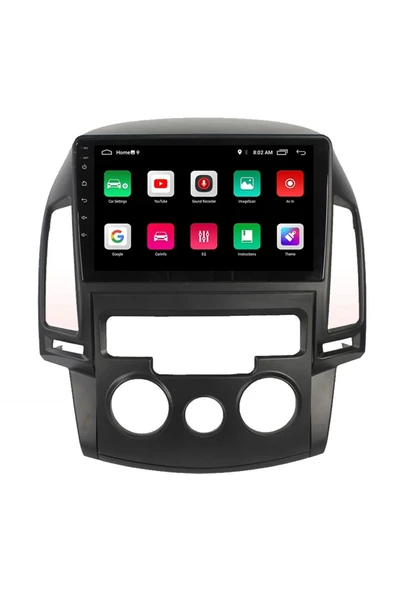 EXVOL Hyundai I30 2006-2011 Android Multimedya Carplay 9 Inc Hd Ips Ekran 4gb/64gb Kamera Hediyeli - Resim 8