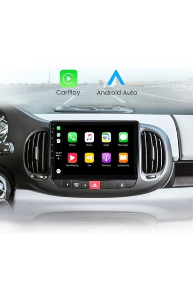 EXVOL FİAT 500L ANDROİD MULTİMEDYA CARPLAYLİ 10 İNC HD IPS EKRAN 4GB/64GB KAMERA HEDİYELİ - Resim 6