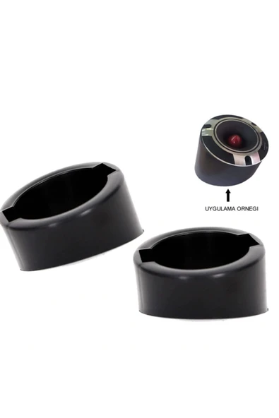 EXVOL Audiomax Araç Dome Tweeter 500w 10 Cm Amfi Uyumlu Profesyoneler Için Yuva - 2