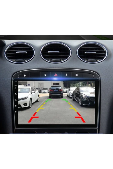 EXVOL Peugeot 308-408 Android Multimedya Carplay 9 Inc Hd Ips Ekran 2/32gb Kamera Hediyeli - Resim 6