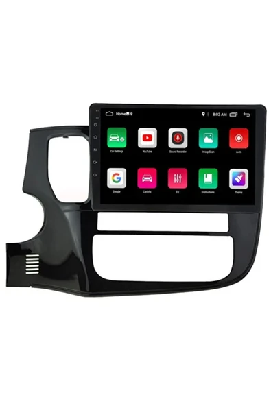 EXVOL MİTSUBİSHİ OUTLANDER ANDROİD MULTİMEDYA 2GB/32GB  CARPLAY 10 İNC HD IPS EKRAN KAMERA - Resim 8