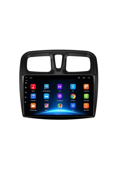 EXVOL Renault Symbol 2013-2020 Android Multimedya Carplay 9 Inc Hd Ips Ekran 2gb Ram /32gb Kamera Hediyeli