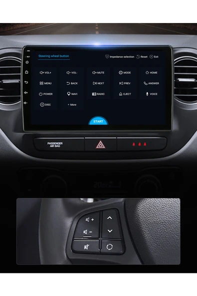 EXVOL HYUNDAİ İ10 2013-2019 ANDROİD MULTİMEDYA CARPLAYLİ 9 İNC HD IPS EKRAN 2GB/32GB KAMERA HEDİYELİ - Resim 5