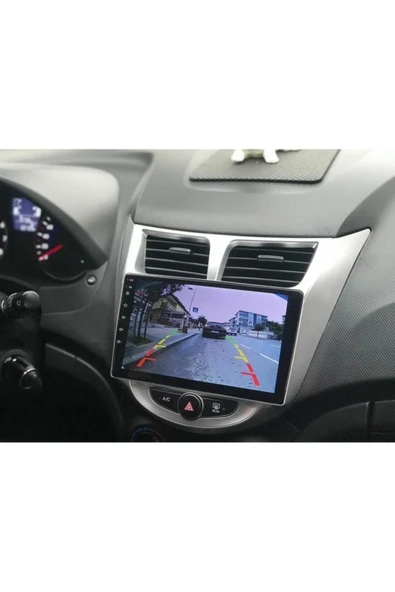 EXVOL Hyundai Accent Blue Multimedya Carplay 9 Inc Hd Ips Ekran 2gb/32gb Android 12 Kamera Hediyeli - Resim 3