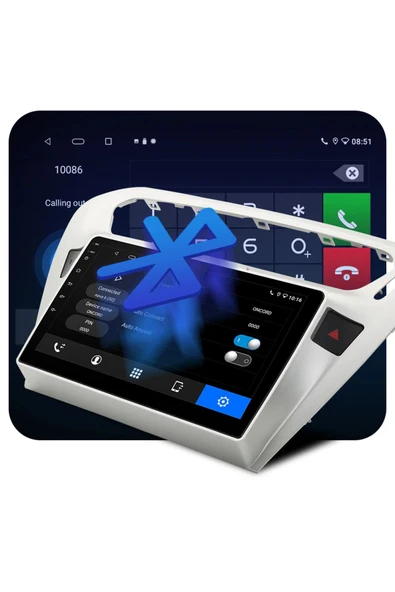 EXVOL PEUGEOT 301 MULTİMEDYA CARPLAY HD 9 İNC IPS EKRAN 4GB/64GB ANDROİD 12 PARK KAMERASI HEDİYELİ - Resim 4