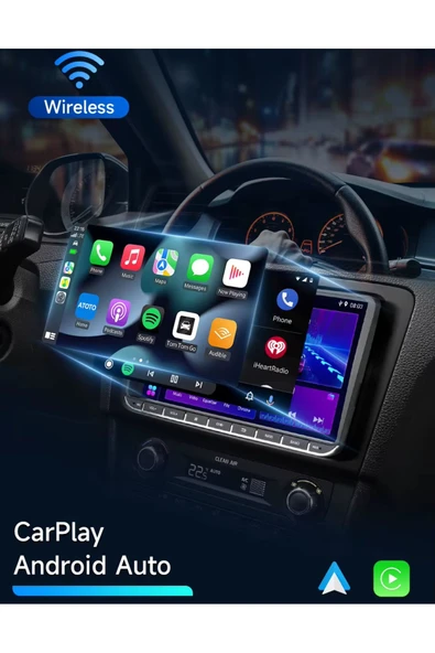 EXVOL VOLKSWAGEN CADDY JETTA PASSAT SKODA SEAT 2GB/32GB MULTİMEDYA CARPLAY HD IPS EKRAN KAMERA HEDİYELİ - Resim 3
