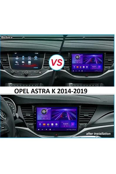 EXVOL OPEL ASTRA K 2014-2019 ANDROİD MULTİMEDYA CARPLAYLİ 9 İNC HD IPS EKRAN 4GB/64GB KAMERA HEDİYELİ - Resim 2