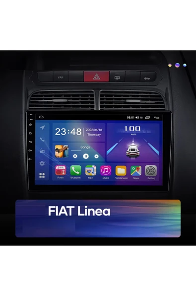 EXVOL FİAT LİNEA ANDROİD MULTİMEDYA 2GB/32GB CARPLAYLİ 9 İNC HD IPS EKRAN +KAMERA HEDİYE - 4