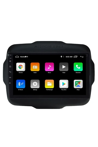 EXVOL Jeep Renegade Android Multimedya Carplay 2016-2020 9 Inc Hd Ips Ekran 2/32gb Kamera Hediyeli - Resim 5