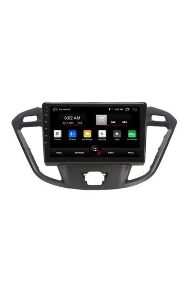 EXVOL Ford Transit Custom 2012-2018 Android Multimedya Carplay 9 Inc Hd Ips Ekran 2/32gb Kamera Hediyeli - Resim 2