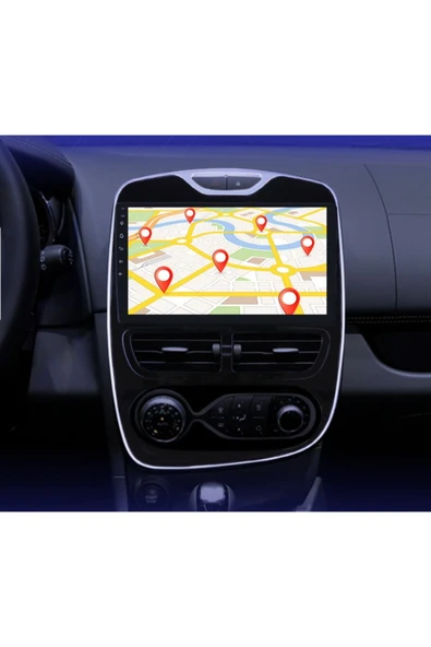 EXVOL Renault Clio 4 Multimedya 10 Inc Ips Ekran 2gb/32gb Android 12 Sürüm Park Kamerası Hediyeli - Resim 6