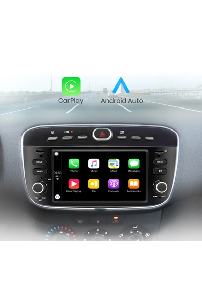 EXVOL Fiat Punto Android Multimedya 2gb/32gb Carplayli Hd 2.5d Ips Ekran Kamera Hediyeli - Resim 5