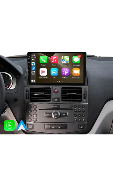 EXVOL MERCEDES BENZ C CLASS ANDROİD MULTİMEDYA CARPLAY 9 İNC HD IPS EKRAN 4GB/64GB KAMERA HEDİYELİ - 3