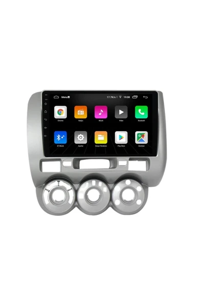 EXVOL HONDA CİTY JAZZ ANDROİD MULTİMEDYA CARPLAY 9 İNC HD IPS EKRAN 4GB RAM /64GB KAMERA HEDİYELİ - Resim 5