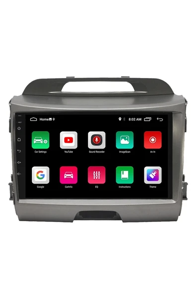 EXVOL Kia Sportage 2011-2016 Android Multimedya Carplay 9 Inc Hd Ips Ekran 4gb/64gb Kamera Hediyeli - 6
