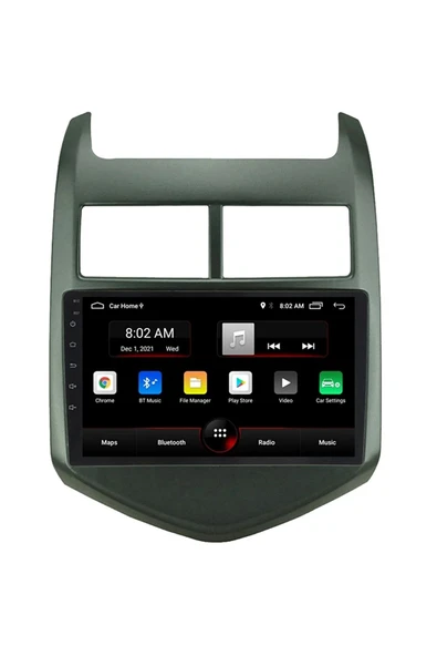 EXVOL Chevrolet Aveo 2011 2013 Android Multimedya Carplay 9 Inc Hd Ips Ekran 2gb/32gb Kamera Hediyeli
