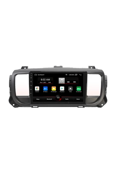 EXVOL CİTROEN JUMPY ANDROİD MULTİMEDYA CARPLAY 9 İNC HD IPS EKRAN 2/32GB KAMERA HEDİYELİ - Resim 2